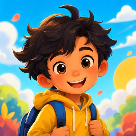 Cartoon style portrait